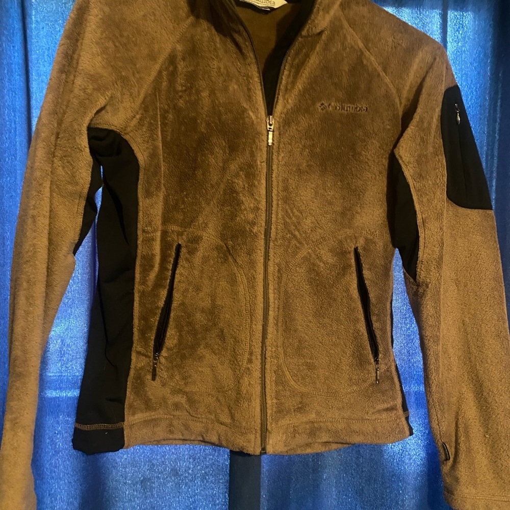 Columbia Brown Fleece Jacket